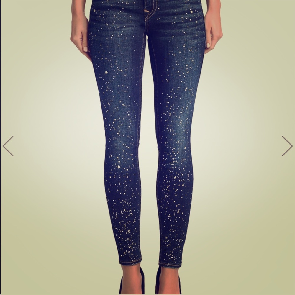 SOLD NWT True Religion Jennie Curvy Glitter Jean 29